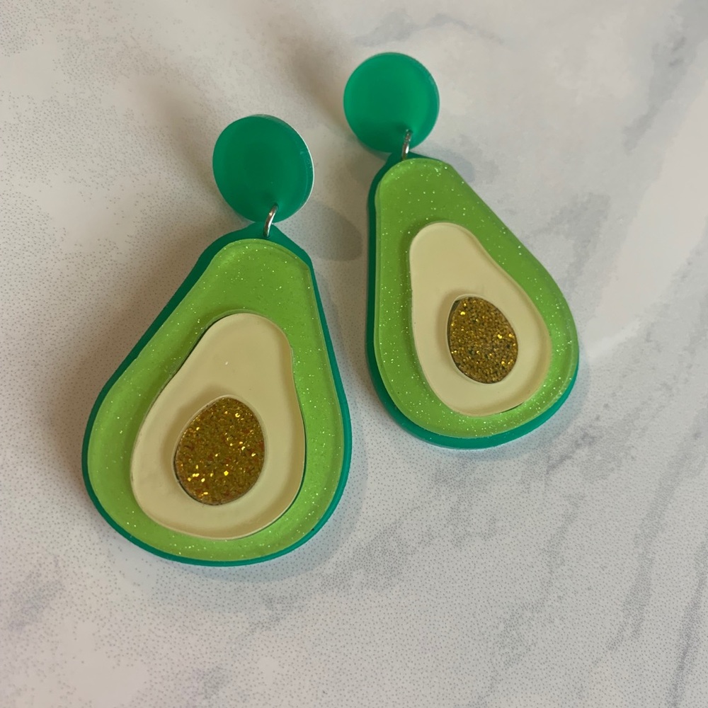 Avocado Earrings